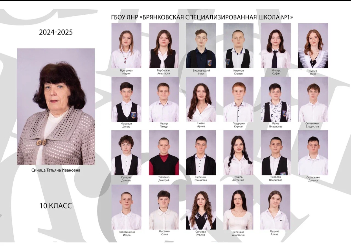 Фотография класса.